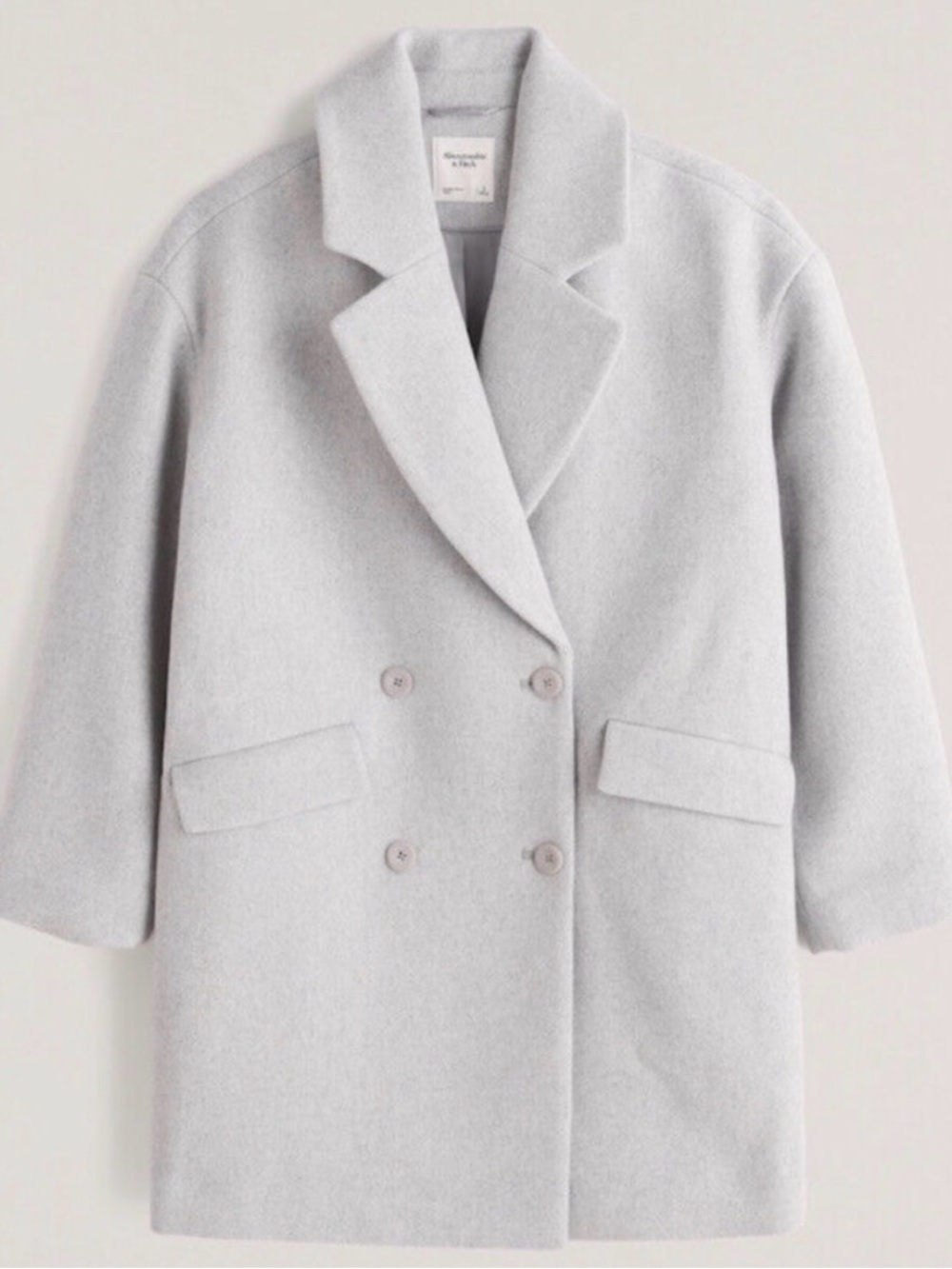 Abercrombie & Fitch Wool Blend Coat